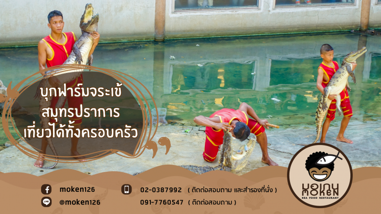 บุกฟาร์มจระเข้สมุทรปราการเที่ยวได้ทั้งครอบครัว